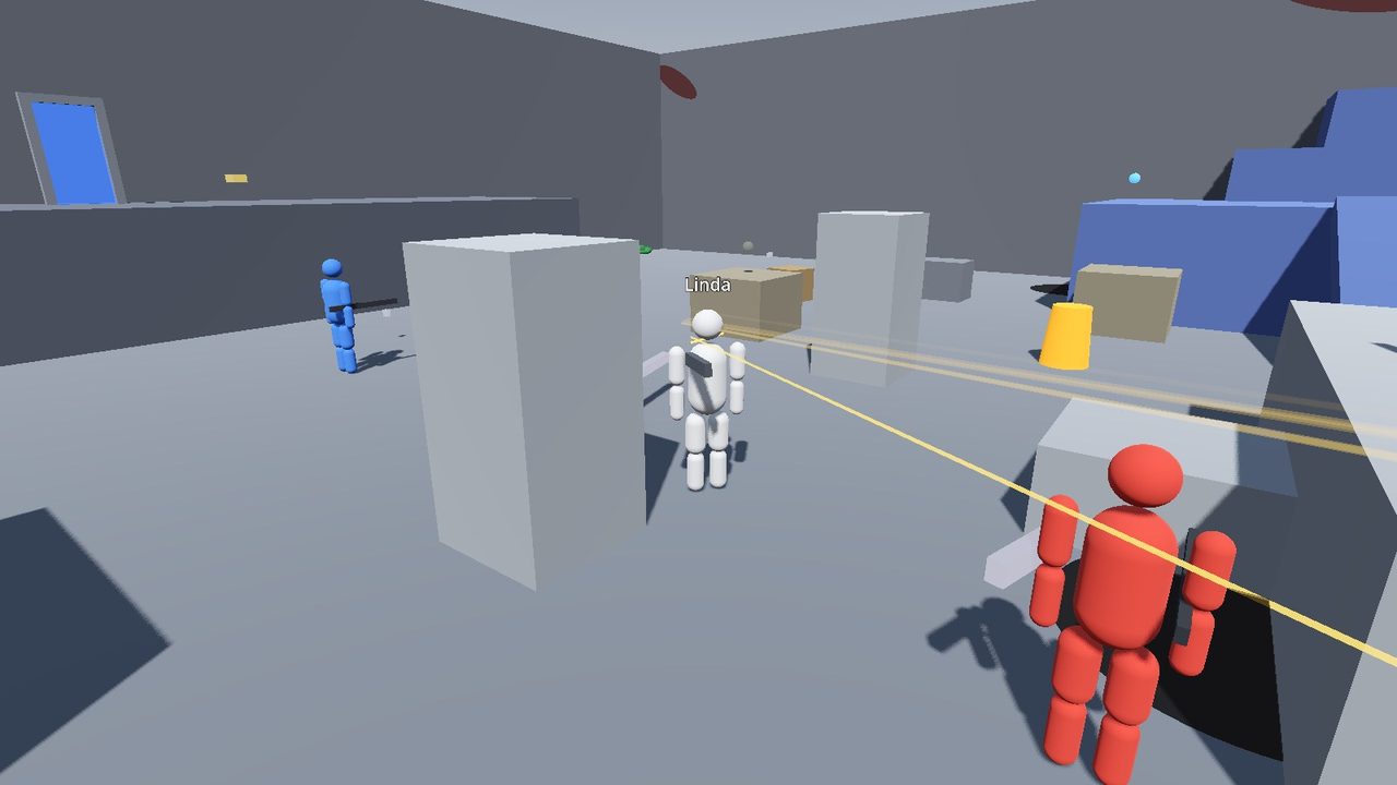 A red and a white Spartan face off on Bases
